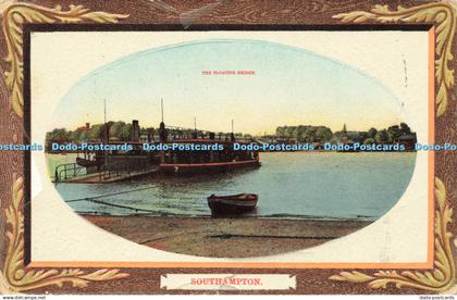 R588532 Floating Bridge Southampton Charterhouse Series of Southampton Views 191