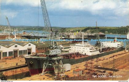 R596176 Docks Falmouth Salmon Cameracolour