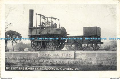 R606501 First Passenger Engine Locomotion Darlington 1904