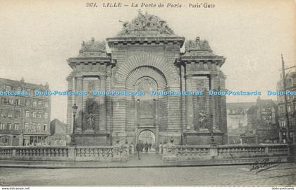 R617564 2074 Lille La Porte de Paris Paris Gate Phototypie Paris