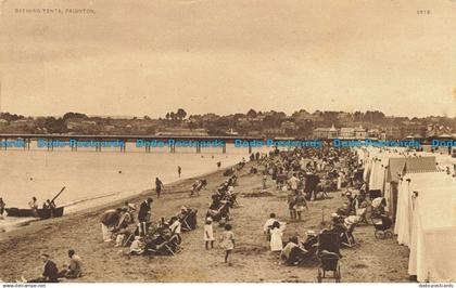 R634045 Paignton. Bathing Tents