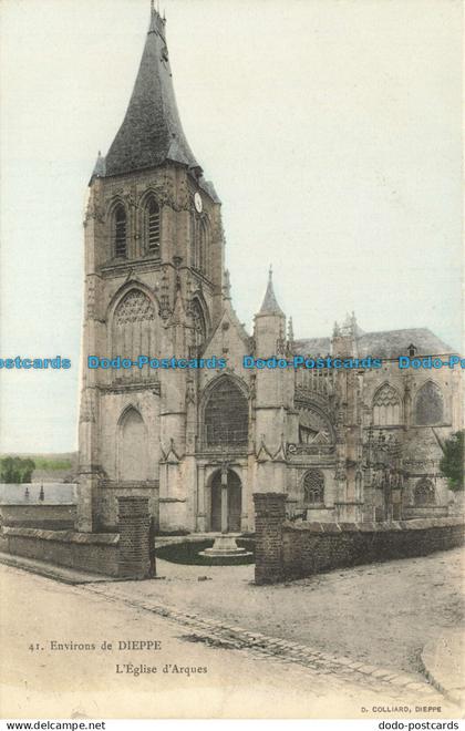 R643115 Environs De Dieppe. L Eglise d Arques