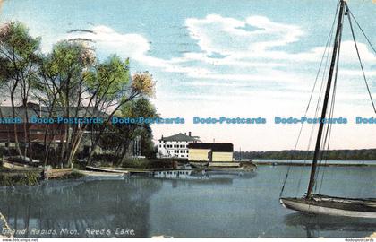 R660006 Mich. Grand Rapids. Reed Lake. The Hugh C. Leighton. 1911