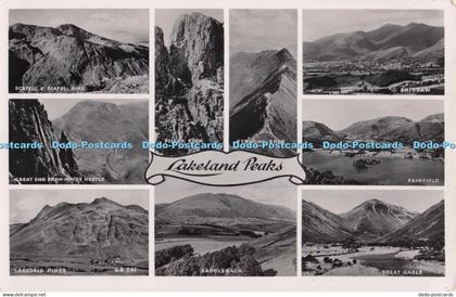 R702709 Lakeland Peaks. Saddleback. Great Gable. Langdale Pikes. Fairfield. Chad