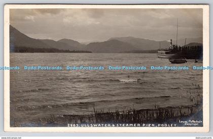 R763468 Pooley Ullswater and Steamer Pier Lowe Patterdale