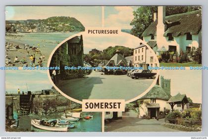 R780981 Picturesque Somerset. Minehead. PM. Weston S. Mare. Somerset. 1972. Mult