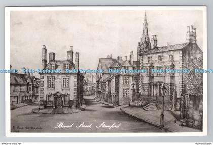 R803439 Stamford Broad Street Postcard