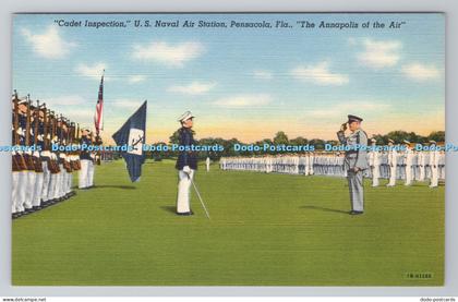 R806209 Cadet Inspection. U. S. Naval Air Station. Pensacola. Fla. The Annapolis