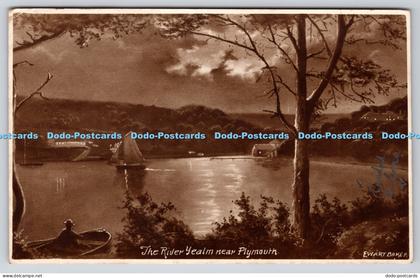 R820928 Plymouth The River Yealm Near Plymouth Ewart Baker 1929