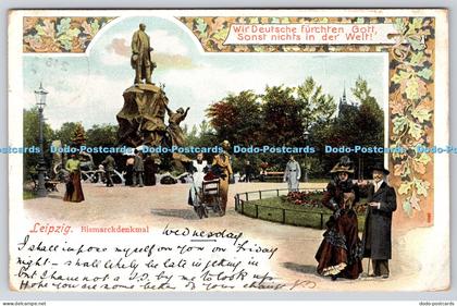 R825651 Leipzig Bismarckdenkmal PM Elgin 1905
