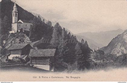 SWITZERLAND - Val Bregaglia - S. Pietro e Castelmuro