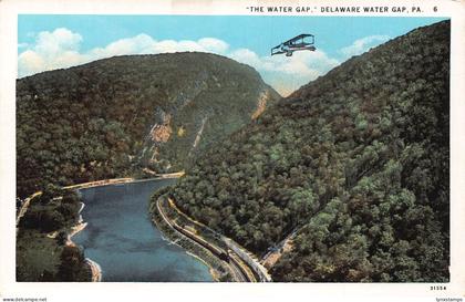US Pennsylvania Water Gap Delaware Water Gap Valley vintage postcard