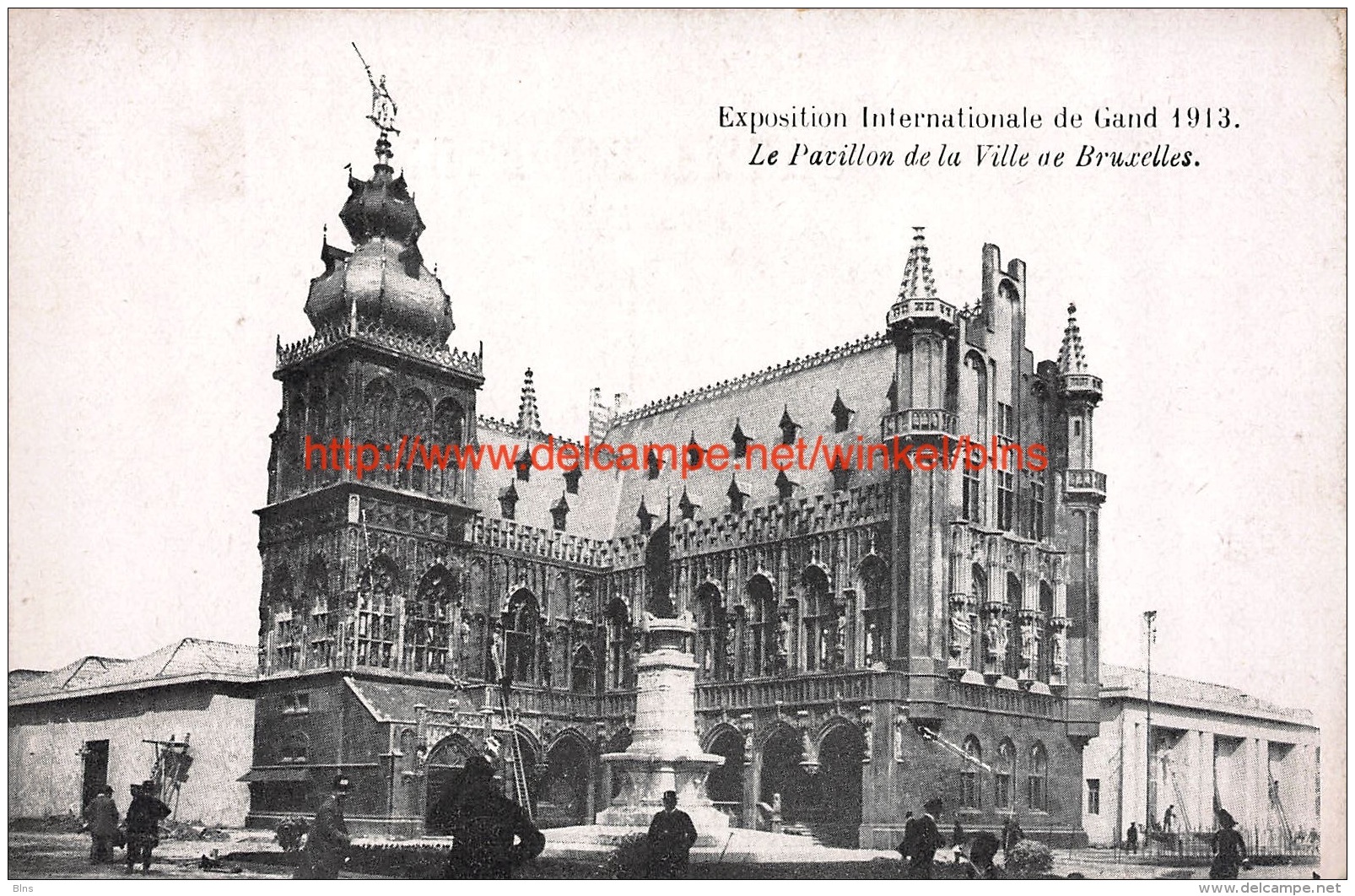 Wereldtentoonstelling 1913 Paviljoen Stad Brussel - Gent
