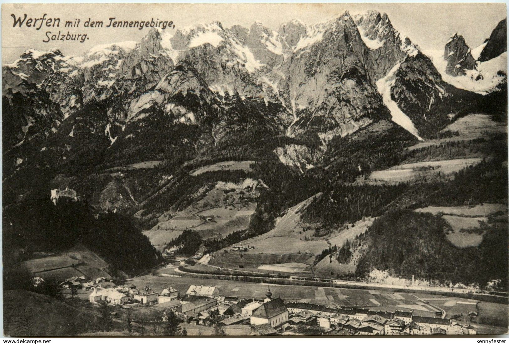 Werfen mit dem Tennengebirge