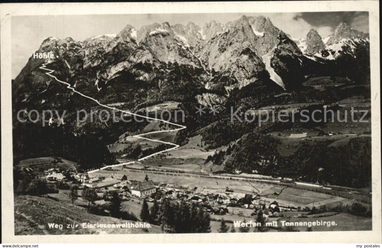 Werfen Salzburg Tennengebirge Eisriesenwelthoehle