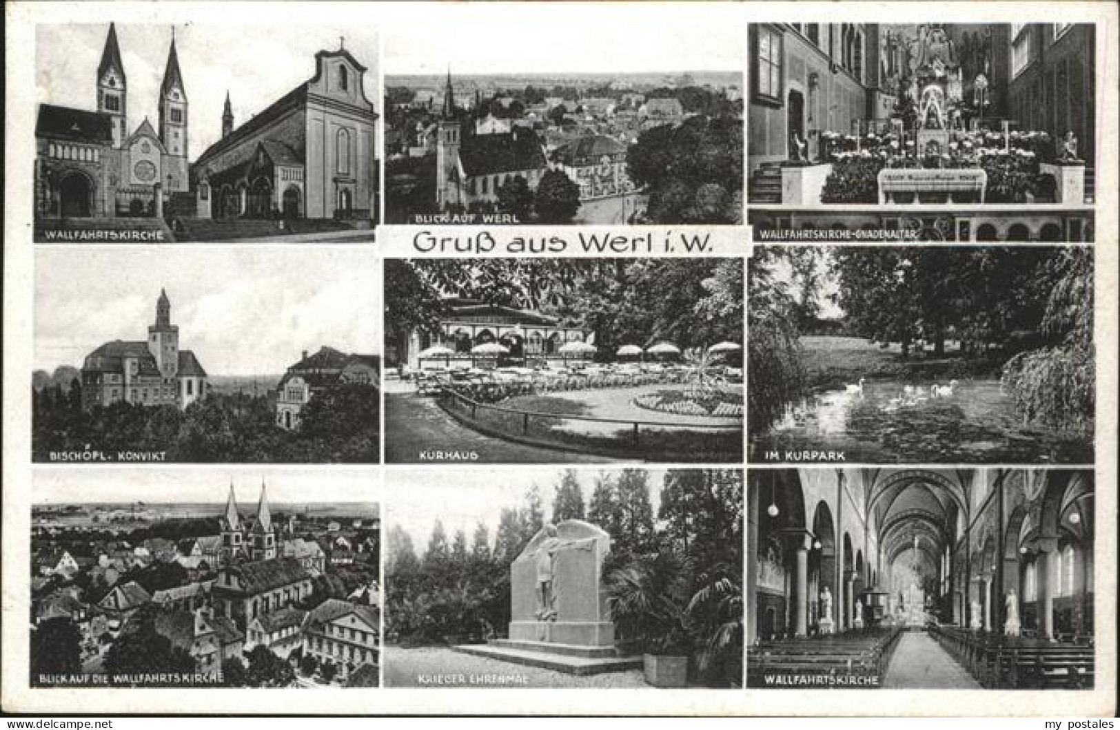 Werl Westfalen Ansichten Kurhaus