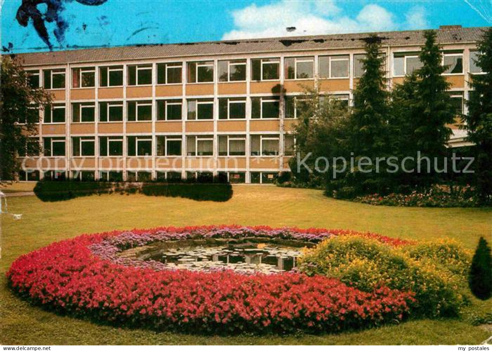Werl Westfalen Ursulinen-Realschule Garten