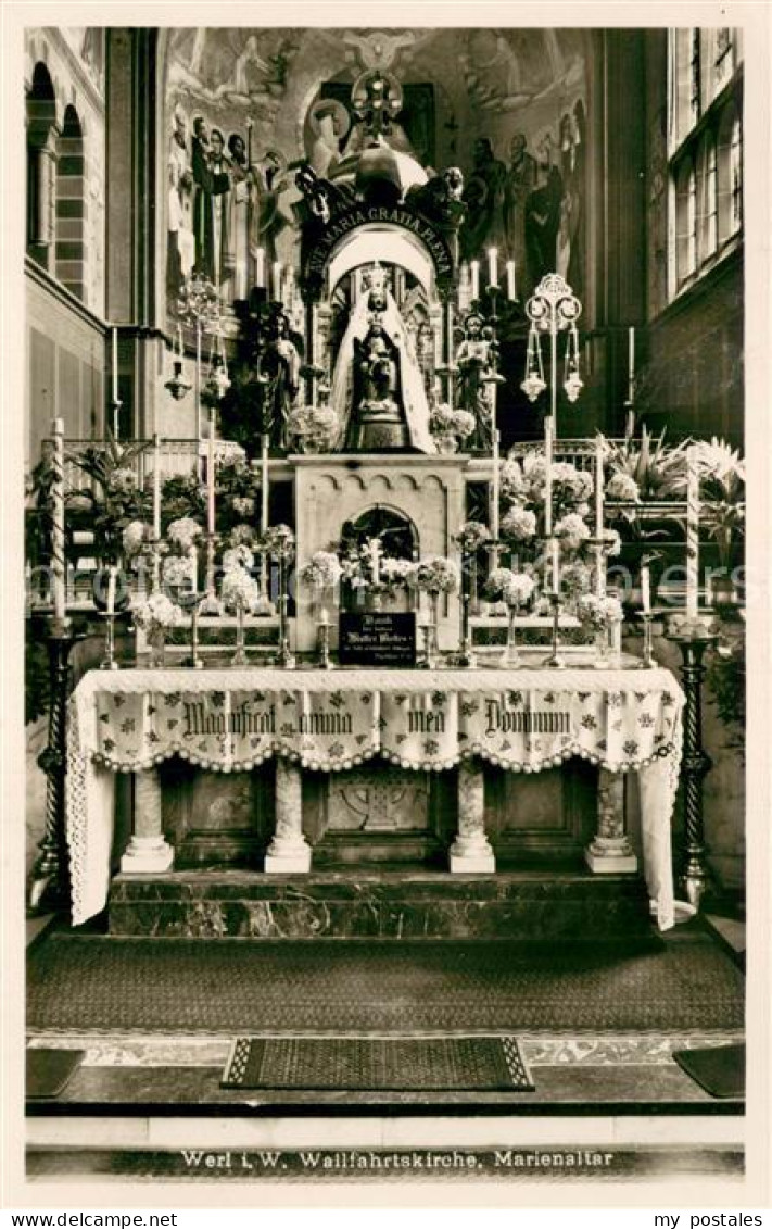 Werl Westfalen Wallfahrtskirche Marienaltar