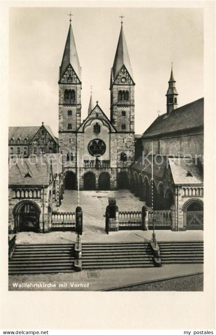 Werl Westfalen Wallfahrtskirche mit Vorhof