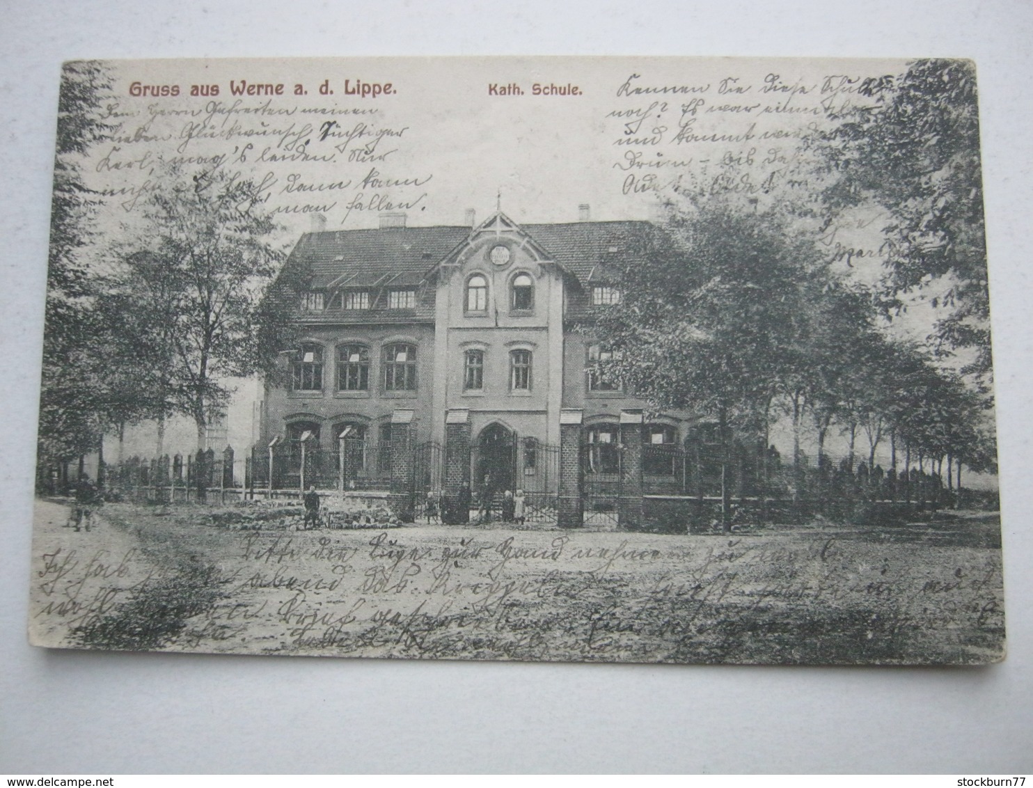 WERNE , Seltene Karte um 1915