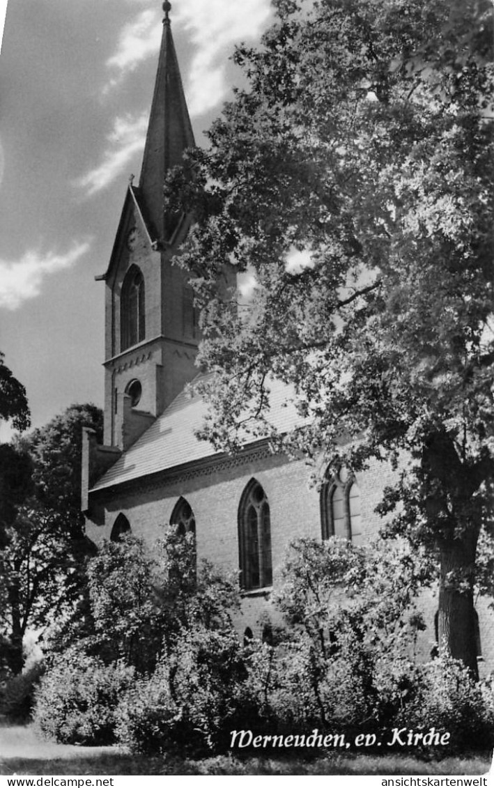 Werneuchen Evangelische Kirche gl1958 #168.117
