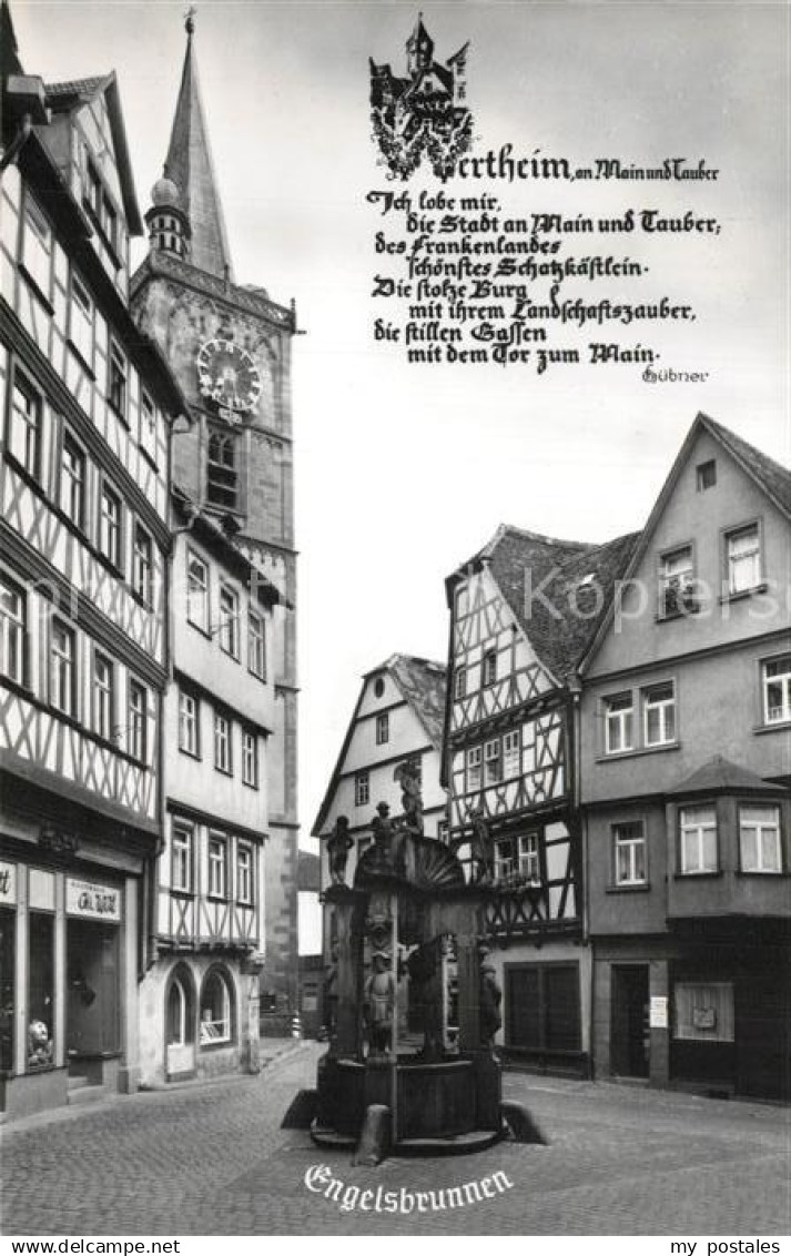 Wertheim Main Engelsbrunnen