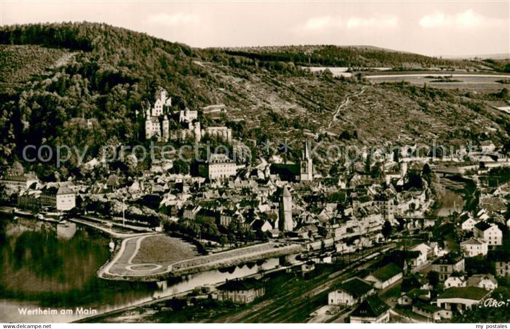 Wertheim Main Fliegeraufnahme