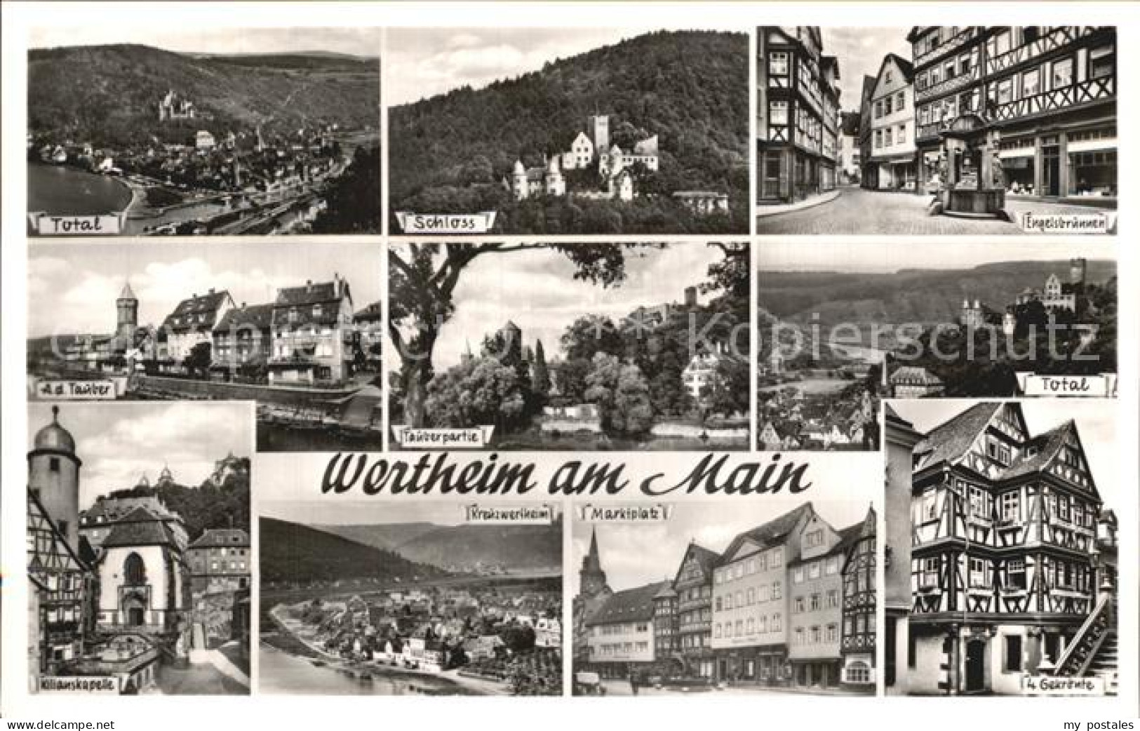 Wertheim Main Schloss Fachwerk