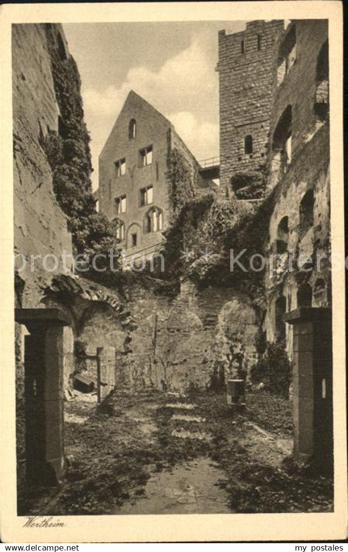 Wertheim Main Schlossruine
