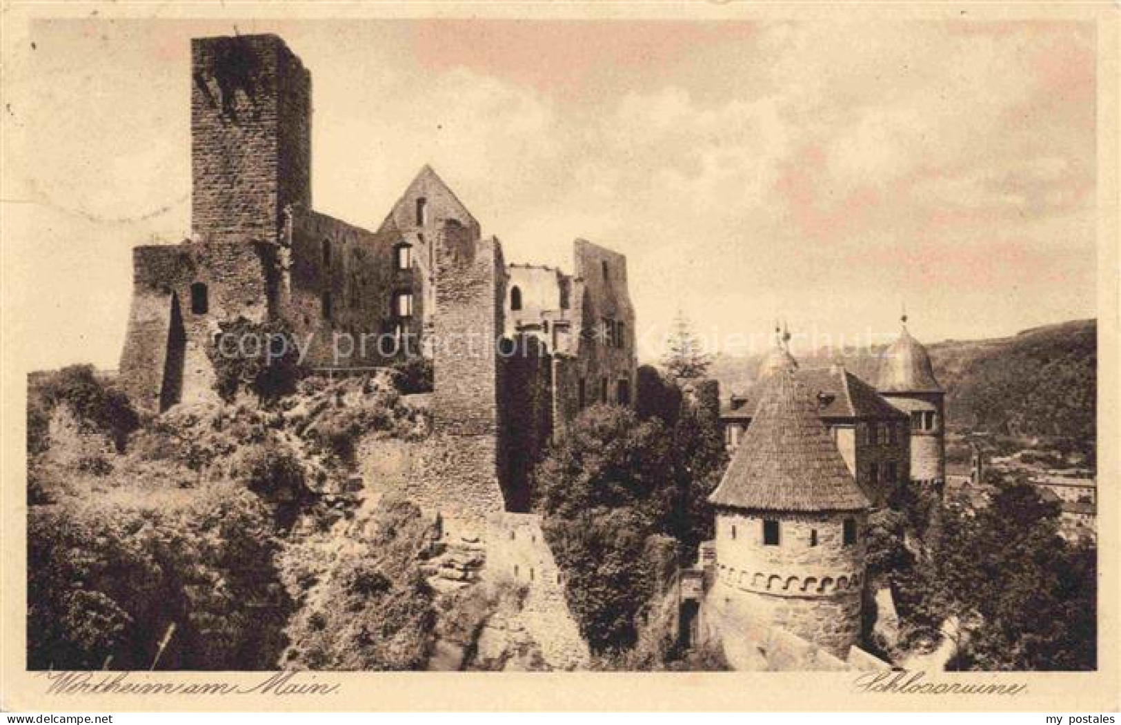 Wertheim Main Schlossruine