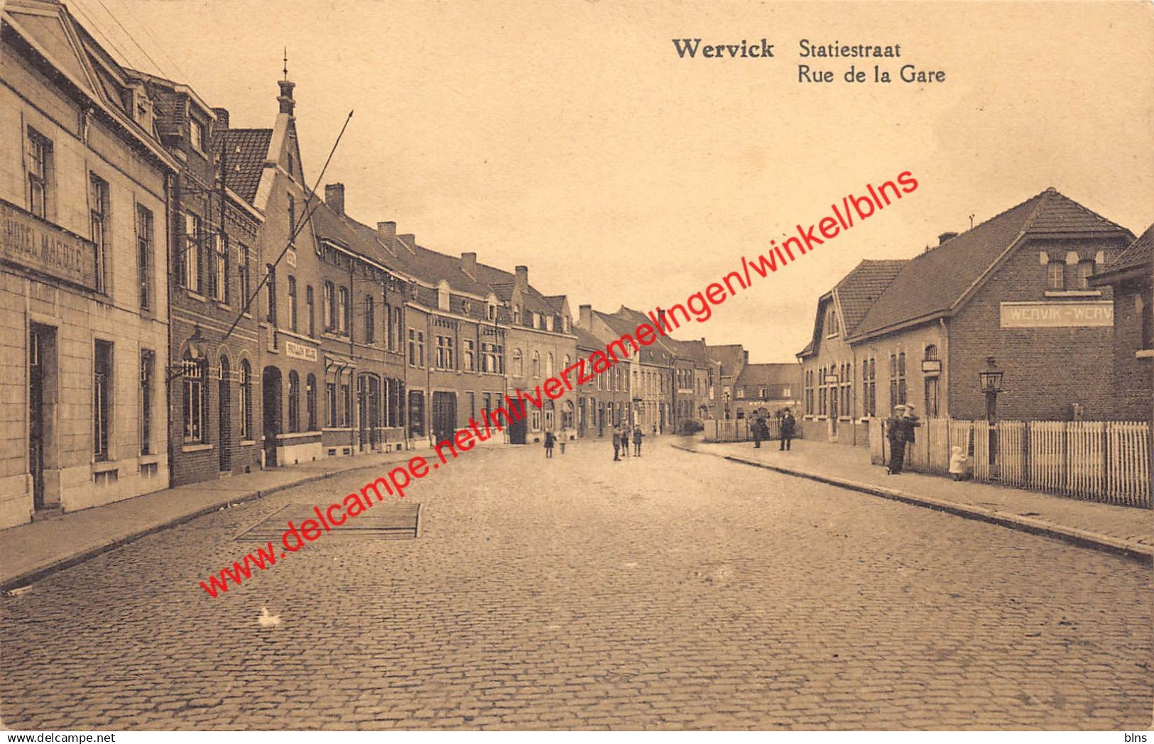Wervick - Statiestraat - Rue de la Gare - Wervik
