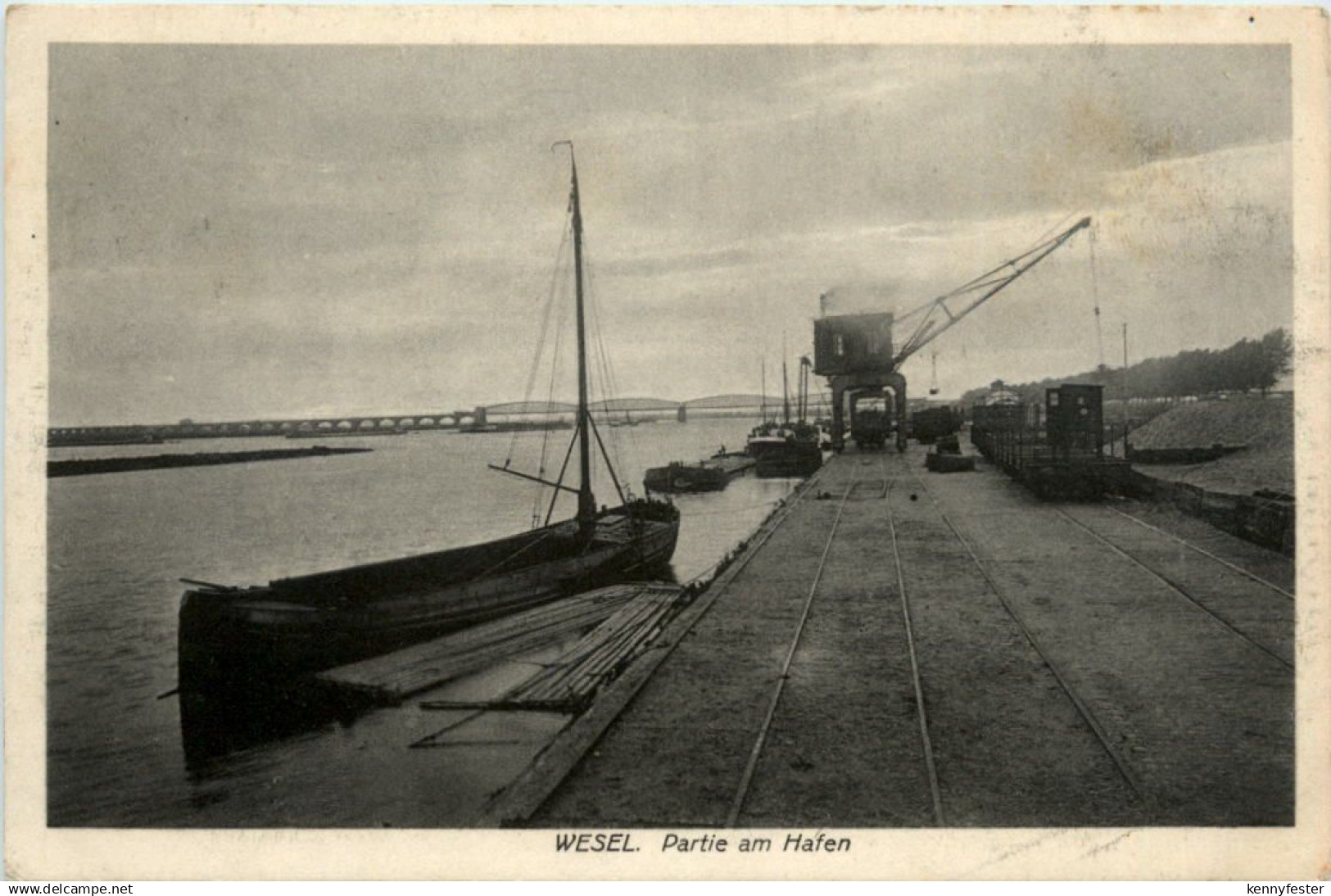 Wesel, Partie am Hafen
