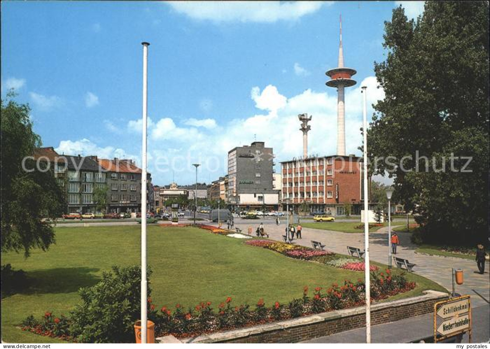 Wesel Rhein Bahnhofsvorplatz