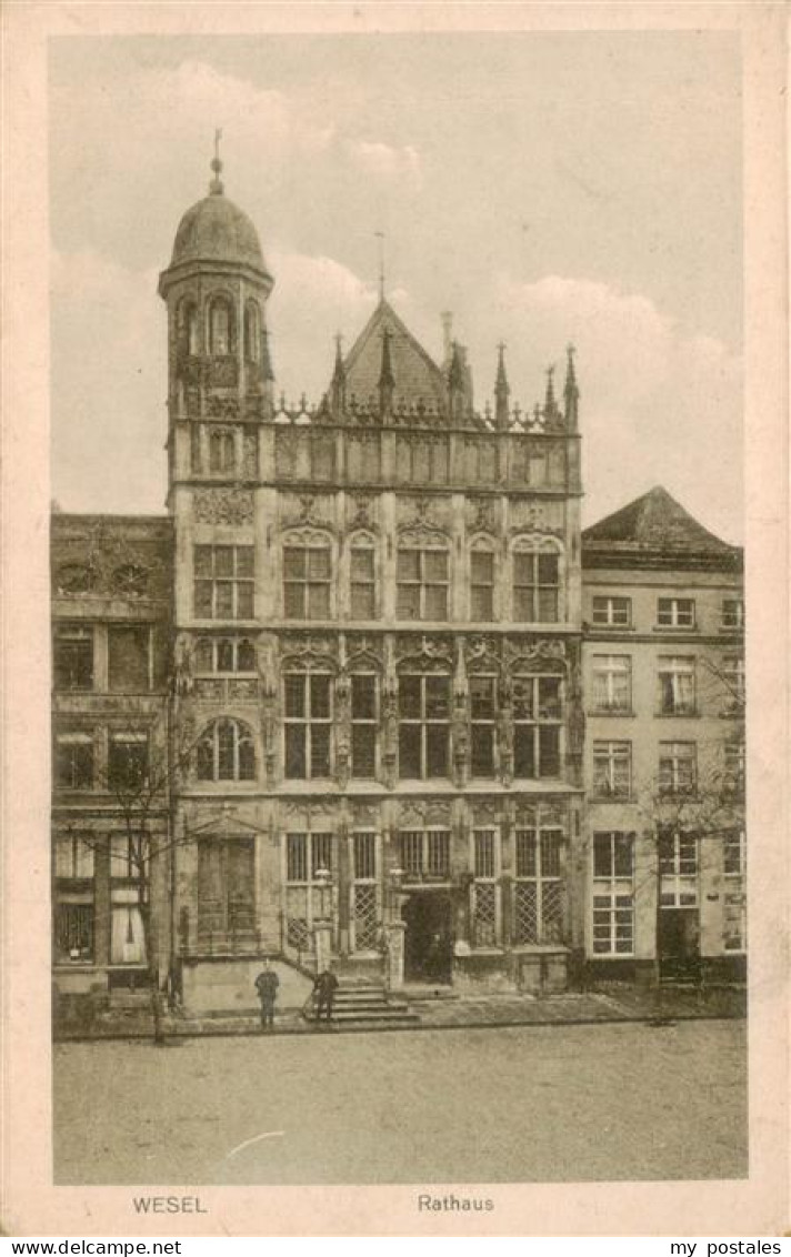 Wesel  Rhein Rathaus