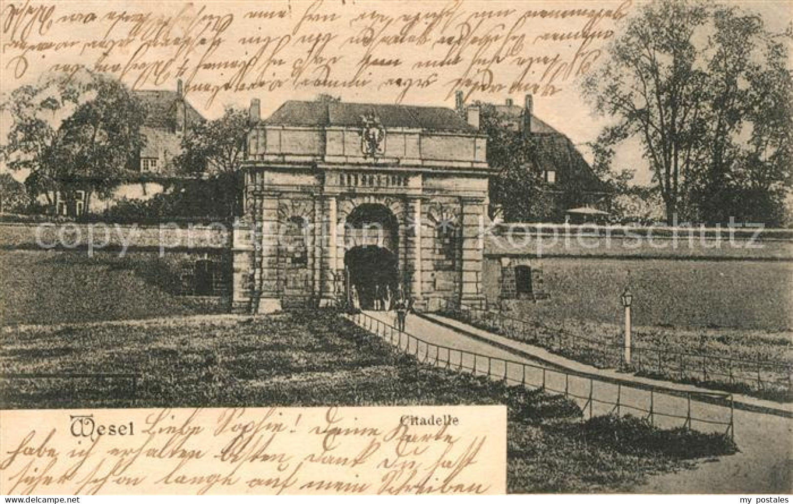 Wesel Rhein Zitadelle