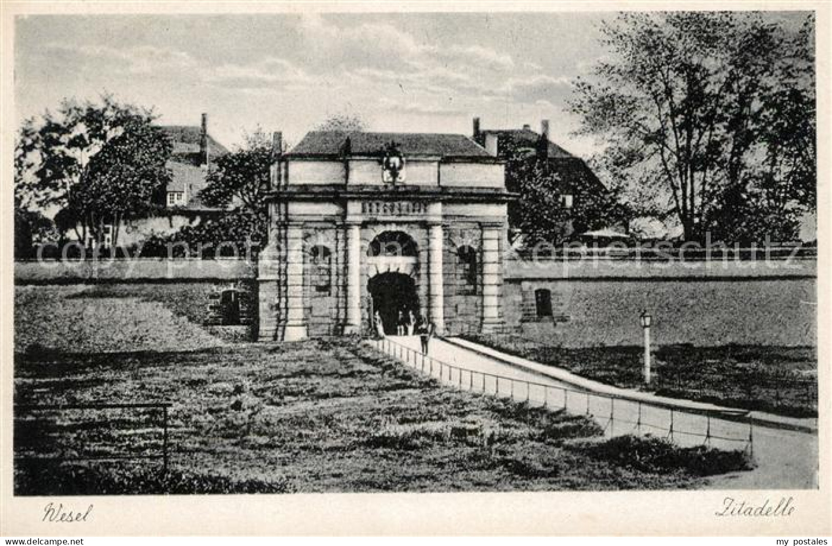 Wesel Rhein Zitadelle