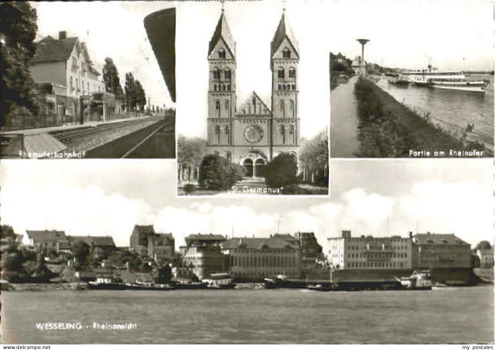 Wesseling Bahnhof  Ufer x 1966