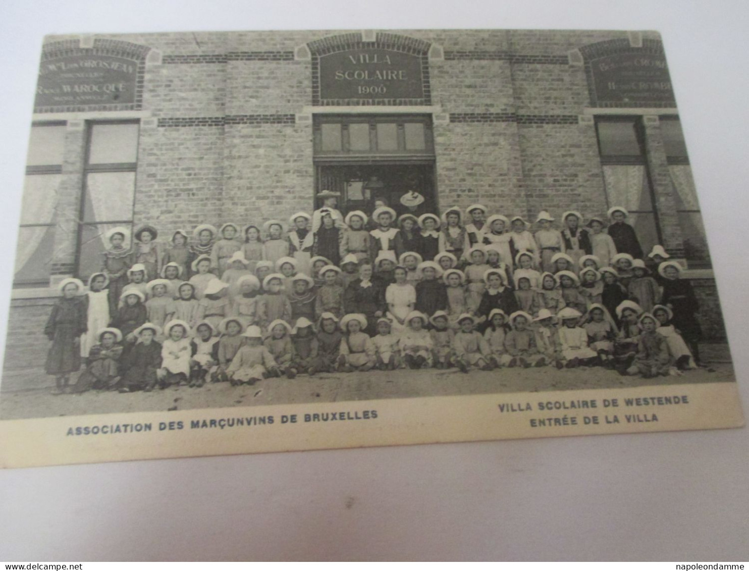 Westende, Villa Scolaire de Westende entree de la Villa