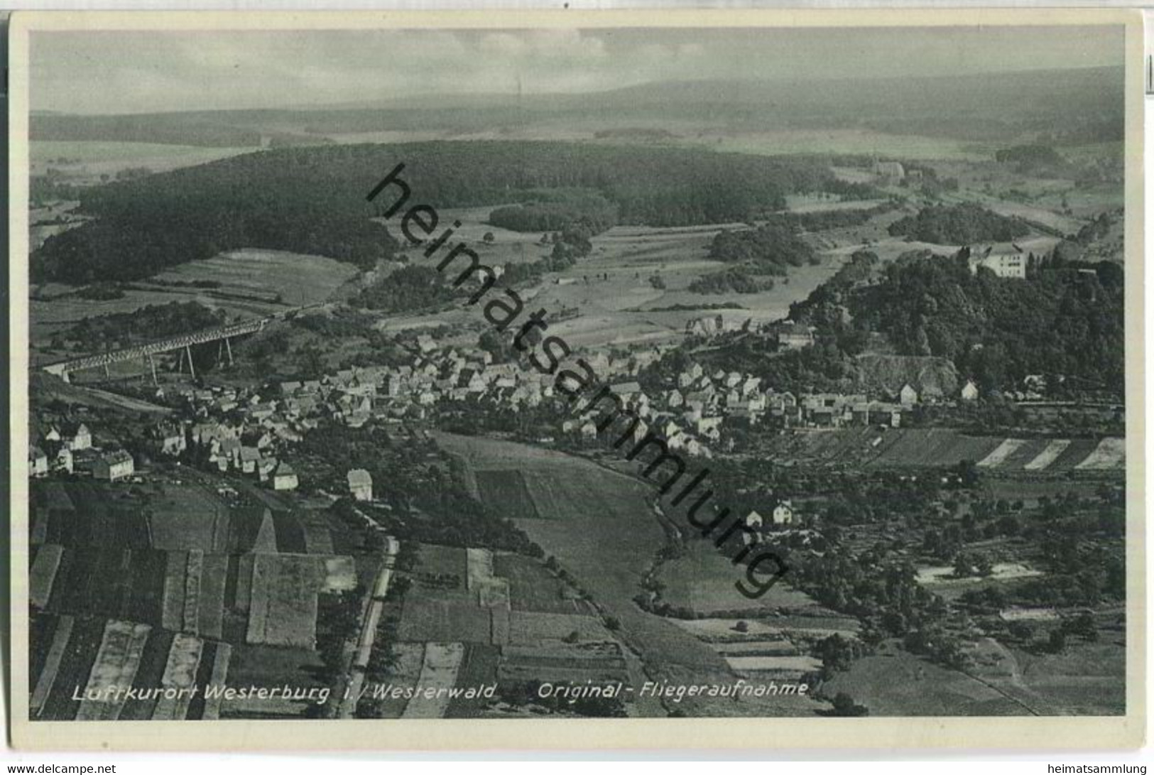 Westerburg - Fliegeraufnahme - Verlag P. Kaesberger Westerburg