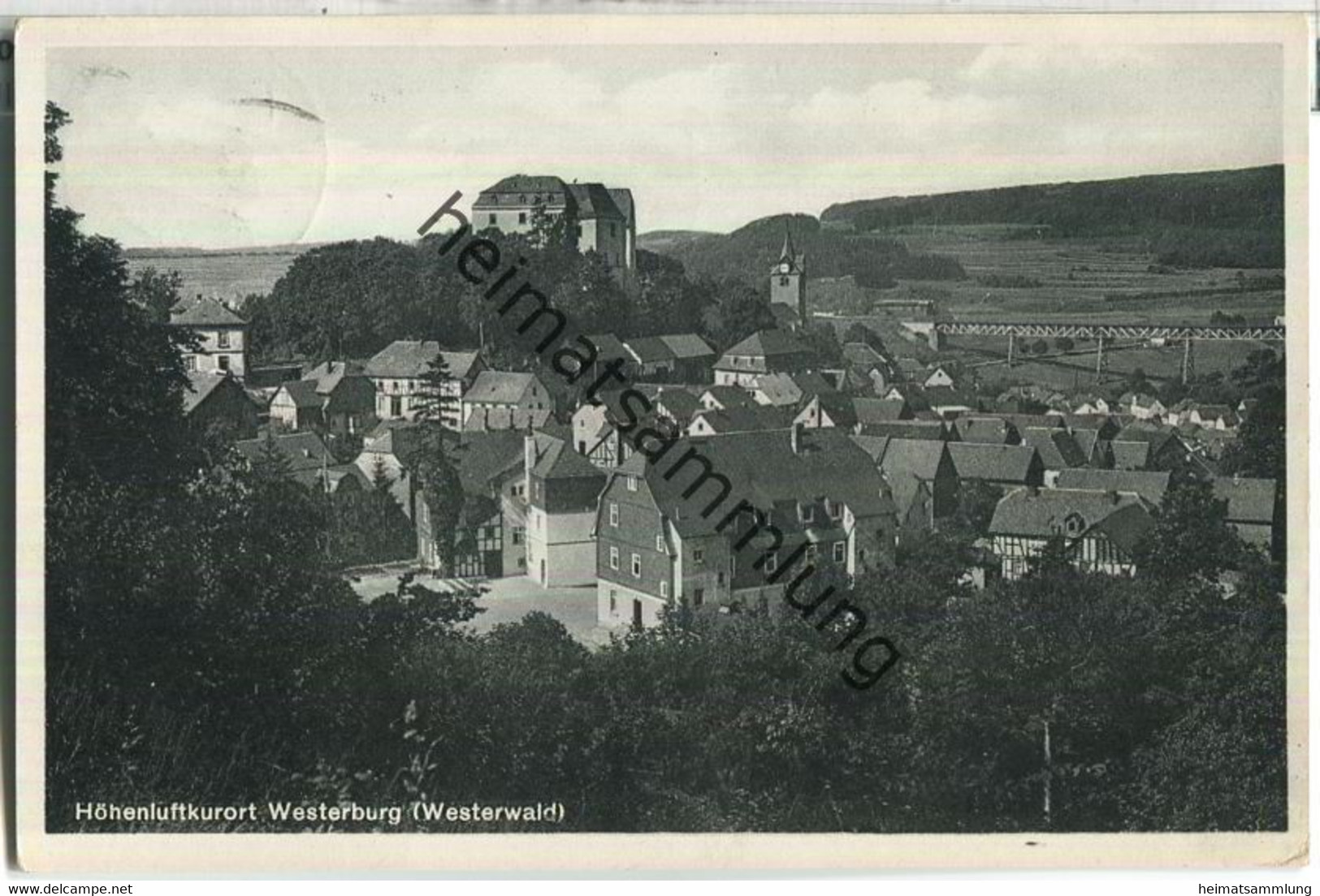 Westerburg - Foto-Ansichtskarte - Verlag Gustav Weinbrenner Westerburg