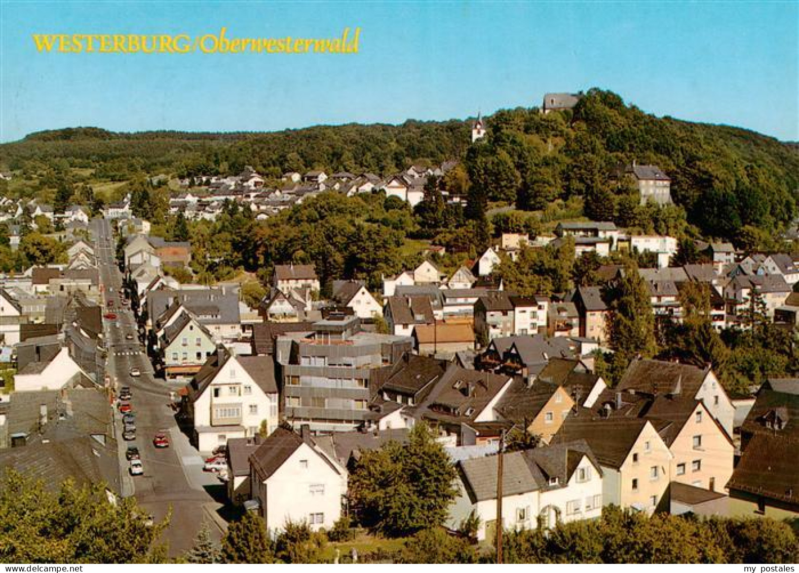 Westerburg Westerwald Fliegeraufnahme