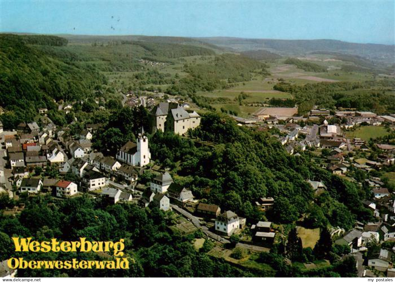 Westerburg Westerwald Fliegeraufnahme