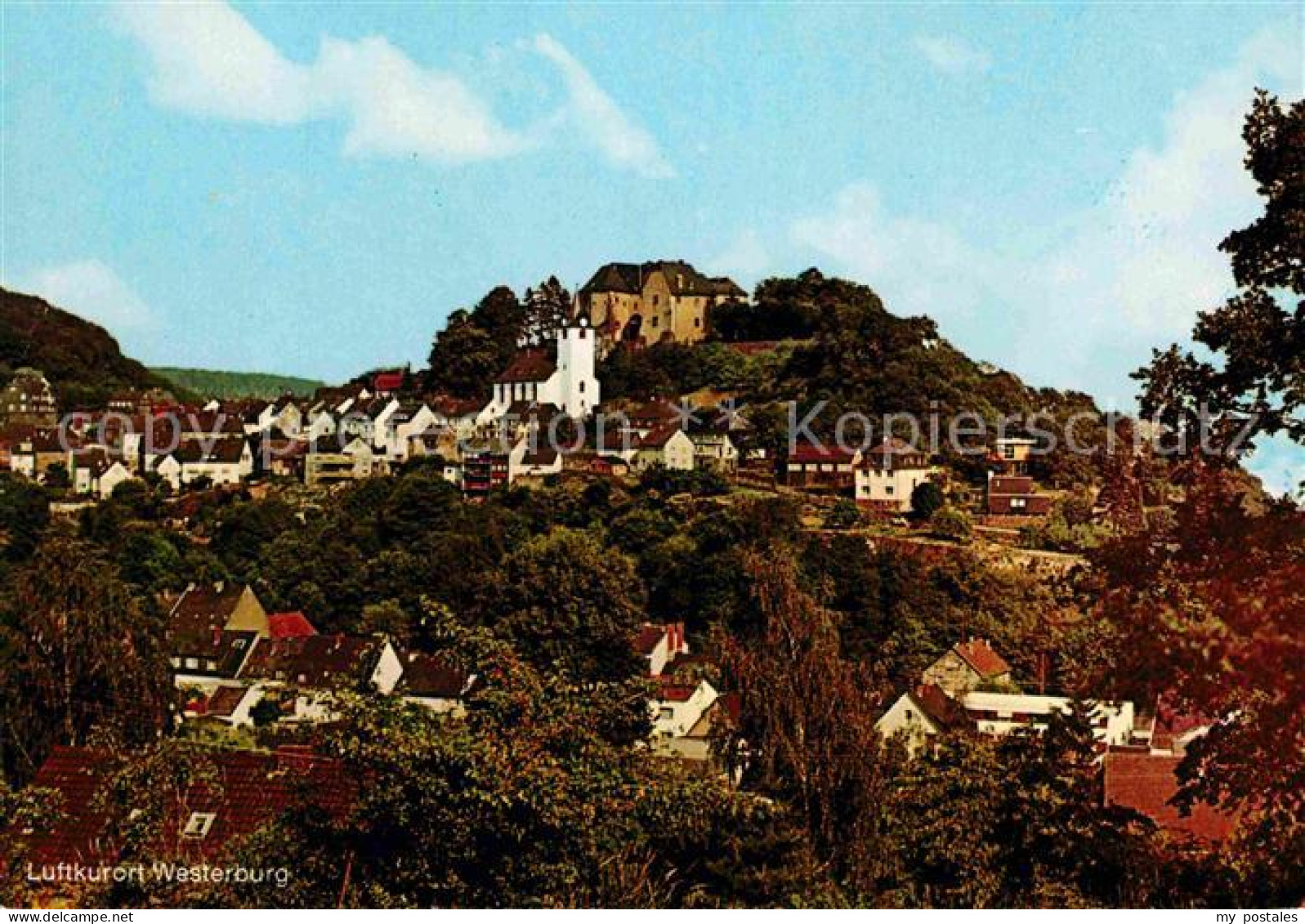 Westerburg Westerwald mit Schloss