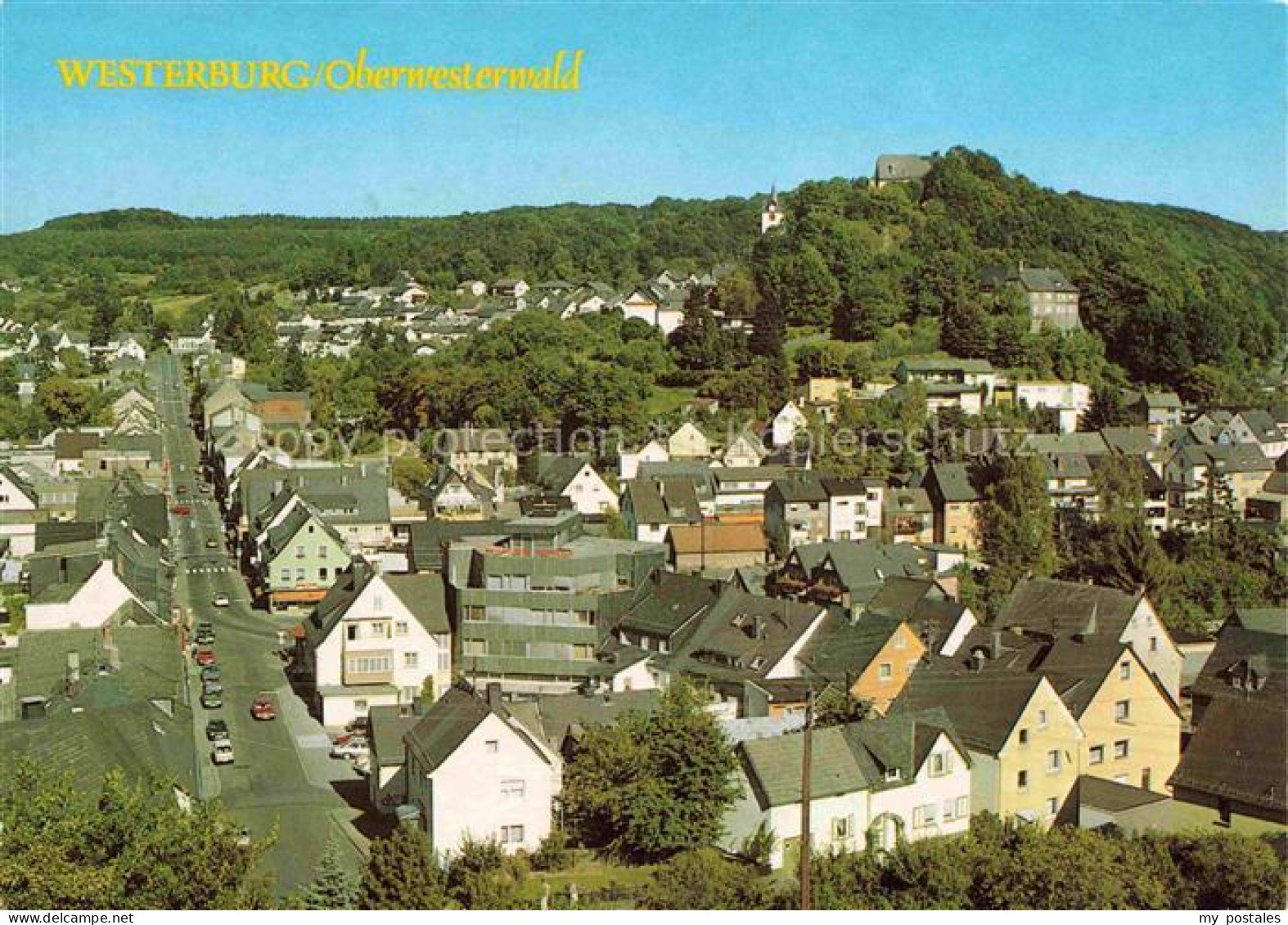 Westerburg  Westerwald Rheinland-Pfalz Fliegeraufnahme