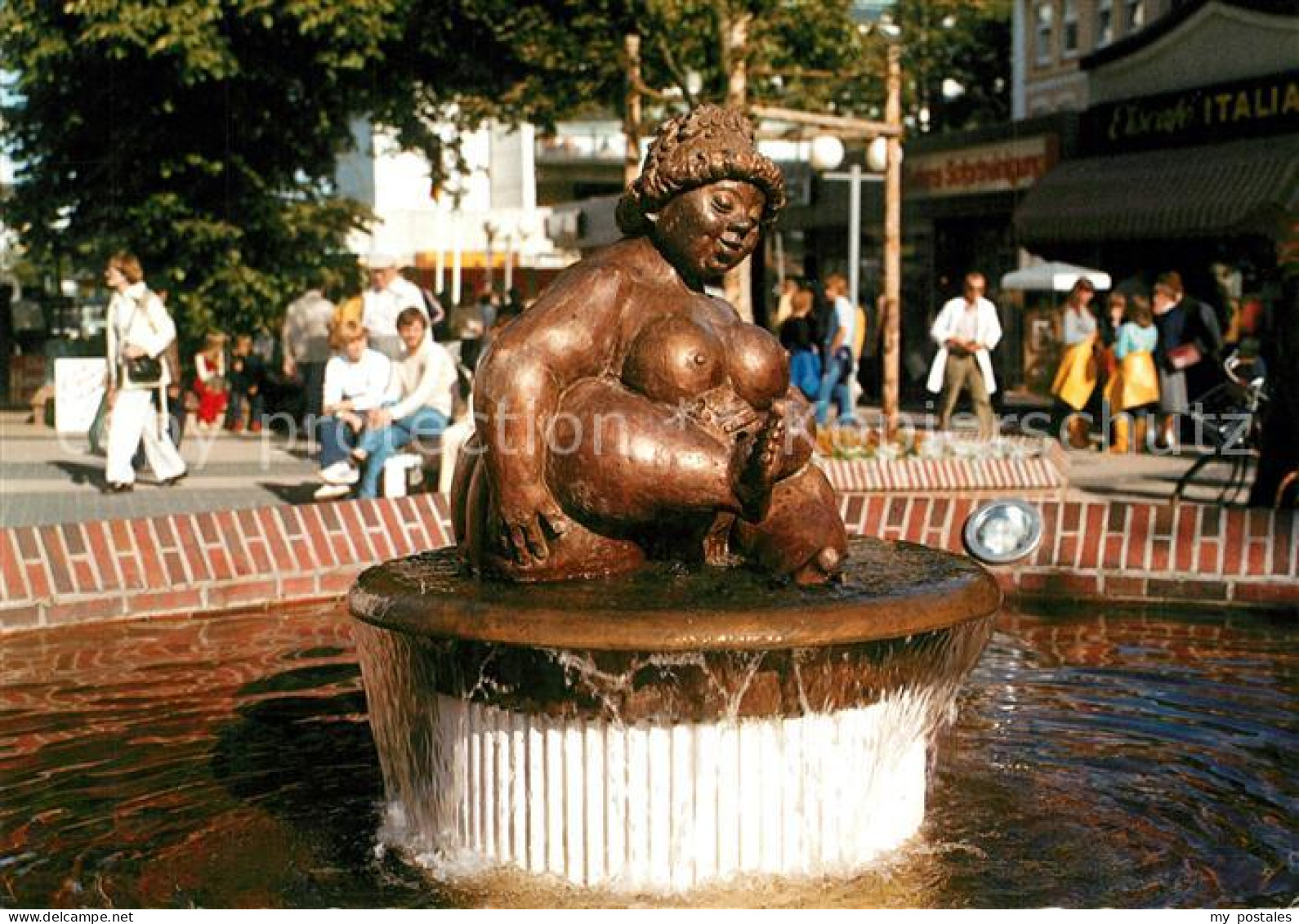 Westerland Sylt Wilhelmine von Sylt Brunnen