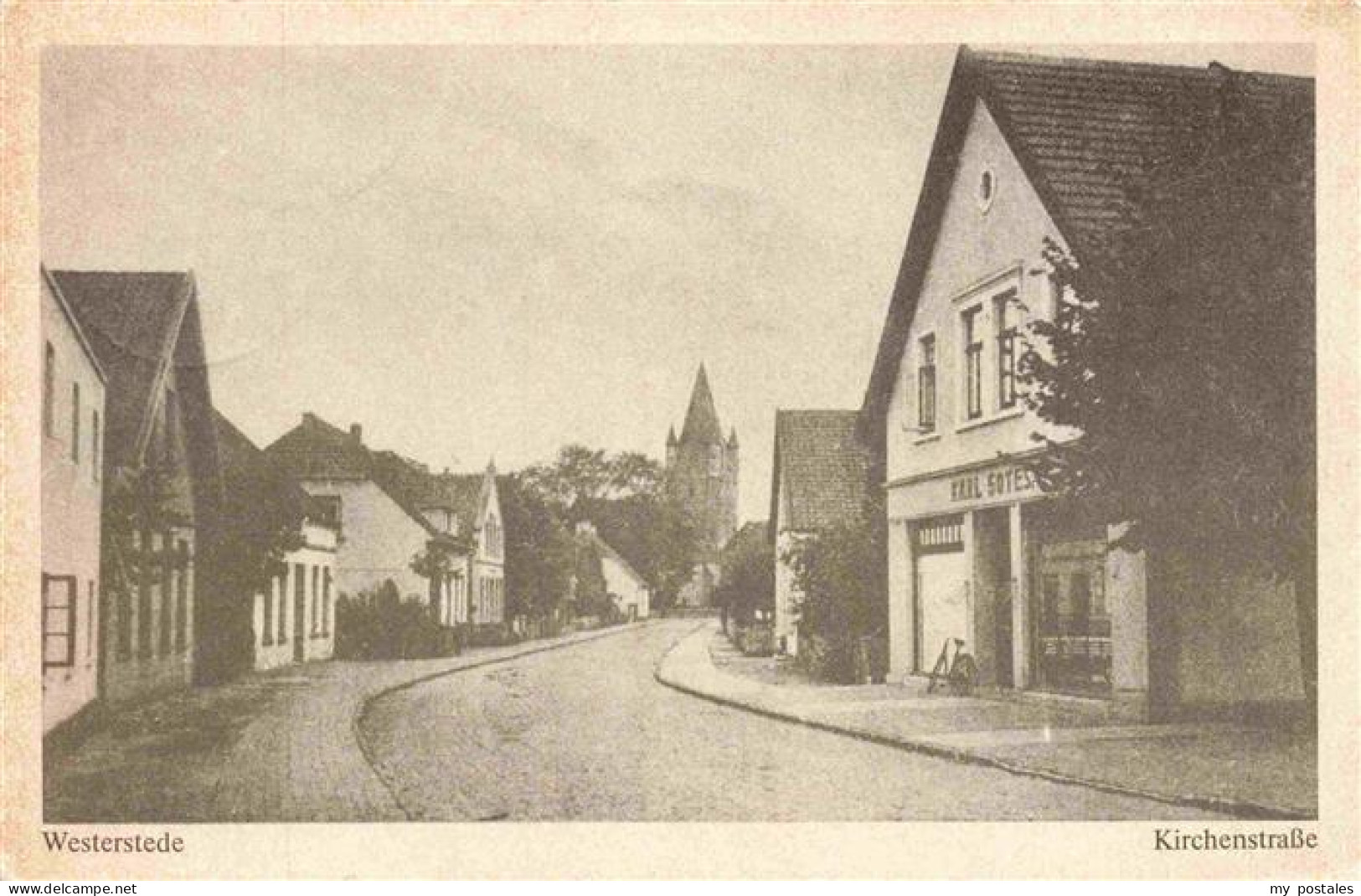 Westerstede Ammerland Niedersachsen Kirchenstrasse