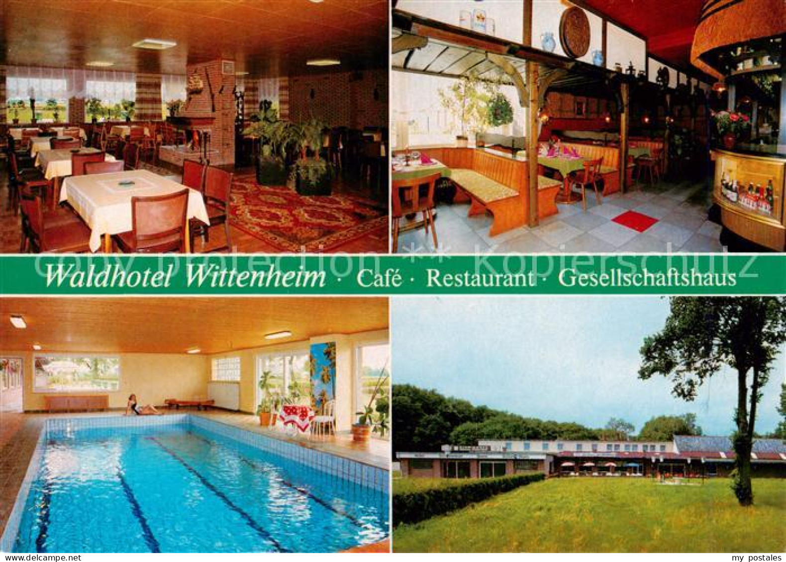Westerstede Ammerland Niedersachsen Waldhotel Wittenheim Cafe Restaurant Gesells