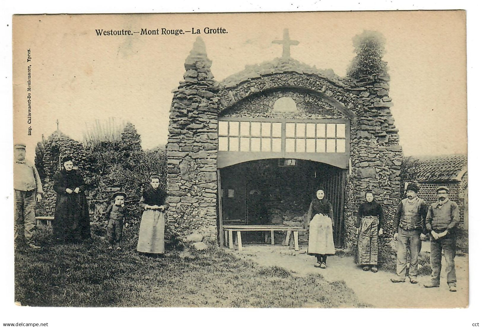 Westouter  Westoutre   Heuvelland Mont Rouge  La Grotte