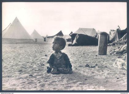 Sahara Occidental 1976 Campement du Front Polisario CPM