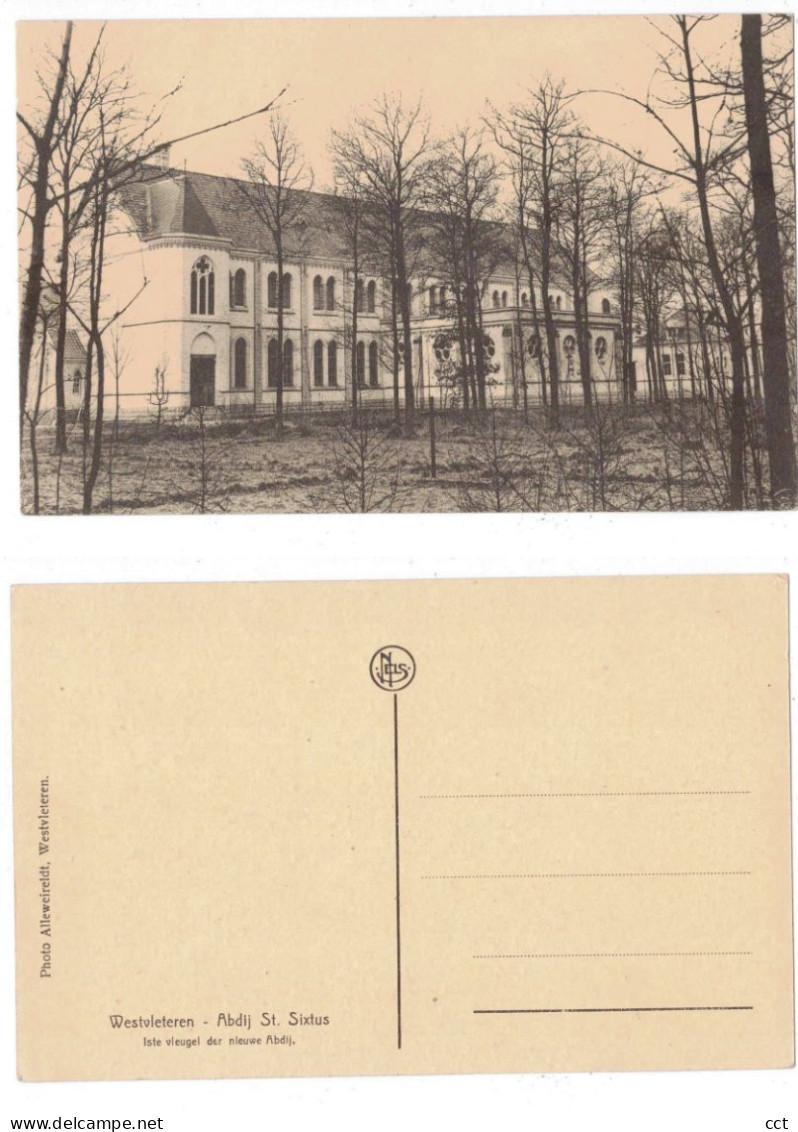 Westvleteren  Vleteren    Abdij St Sixtus  1ste vleugel der nieuwe Abdij